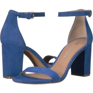 206 Collective Royal Blue Suede Heels